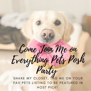 JOIN ME ON THE PETS POSH PARTY!